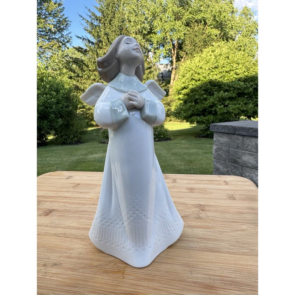 LLADRO An Angels Wish Porcelain Figurine 9” Tall #6788 Retired 2000 - Picture 2 of 9